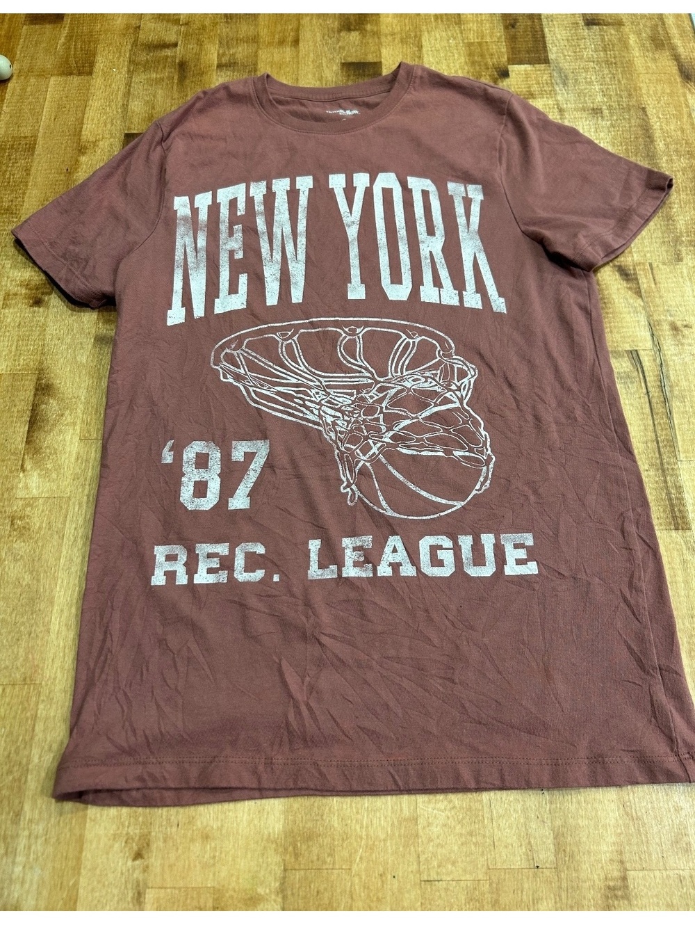 Goodfellow & Co New York '87 Rec. League Graphic T-Shirt Size S